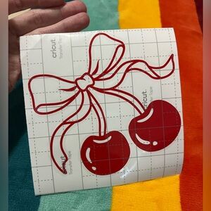 Cherry Vinyl Decal 🍒